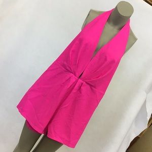 NWT Hot Pink Romper by Latiste
